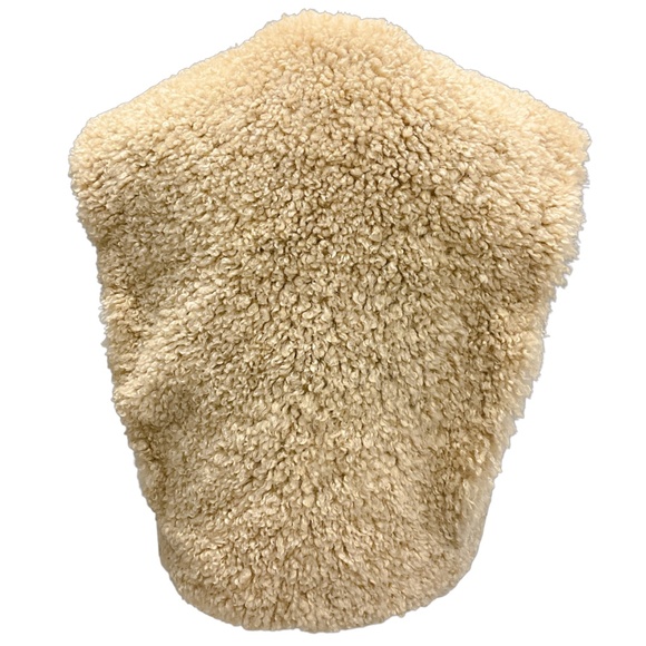 ISABEL MARANT ETOILE ECRU FELIZ SHERPA VEST - Picture 3 of 7